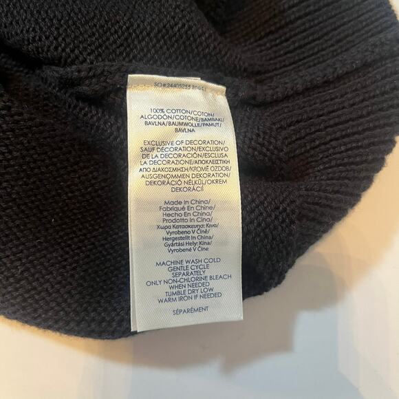 Chaps Men’s Polar Bear Fair Isle Collar Holiday Sweater M Winter Knit Pullover - Picture 8 of 8